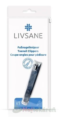 LIVSANE Klieštiky na nechty veľké 1 ks Livsane www.bohre.sk