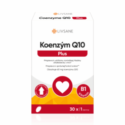 LIVSANE Koenzým Q10 plus 30 kapsúl LIVSANE www.bohre.sk