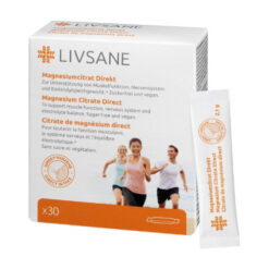 LIVSANE Magnesium citrat direct 30 vrecúšok LIVSANE www.bohre.sk