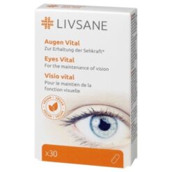 LIVSANE Podpora pre zdravé oči 30 kapsúl LIVSANE www.bohre.sk
