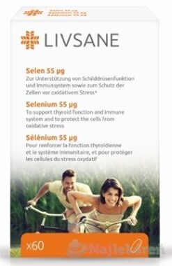 LIVSANE Selén 55 µg 60 tbl Livsane www.bohre.sk