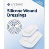 LIVSANE Silikónové náplasti ULTRA SENSITIVE na citlivú pokožku, 2 rozmery, 6 ks Livsane www.bohre.sk