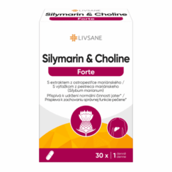 LIVSANE Silymarín a cholin forte 30 kapsúl LIVSANE www.bohre.sk