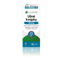 LIVSANE Ušné kvapky extra silné s karbamidperoxidom 12 ml LIVSANE www.bohre.sk