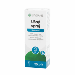 LIVSANE Ušný sprej natural s olivovým olejom 20 ml LIVSANE www.bohre.sk