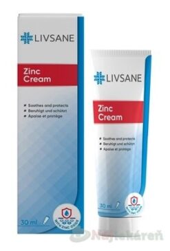 LIVSANE Zinkový krém 30 ml Livsane www.bohre.sk
