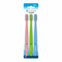 LIVSANE Zubná kefka sensitive soft 3 ks LIVSANE www.bohre.sk