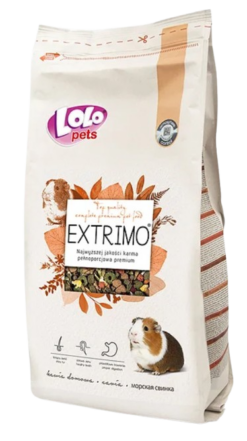 LOLOPETS EXTRIMO kompletné krmivo pre morčatá 750g LOLOPETS www.bohre.sk