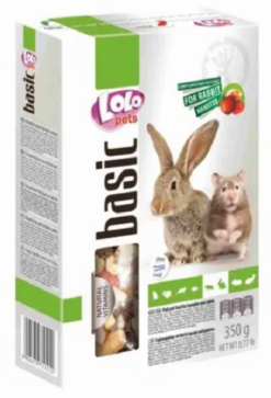 LOLOPETS ovocné krmivo pre hlodavce 350g LOLOPETS www.bohre.sk