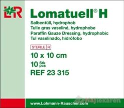 LOMATUELL H TYL PARAFÍNOVÝ (10x10cm) sterilný 10ks LOMATUELL www.bohre.sk