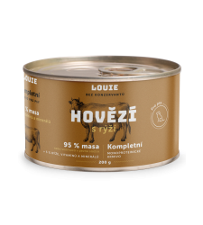 LOUIE Konzerva LOUIE hovädzie s ryžou 200g pre psov LOUIE www.bohre.sk