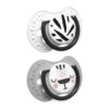 LOVI Silikónový cumlík dynamický Salt&Pepper 0-3m 2 ks LOVI www.bohre.sk