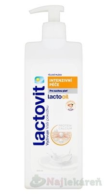 Lactovit Lactooil Telové mlieko 400ml Lactovit www.bohre.sk