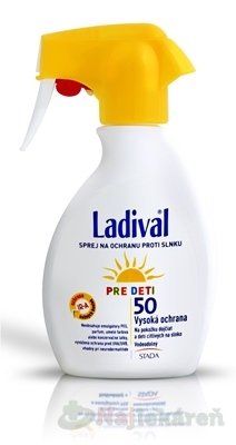 Ladival sprej SPF 50 pre deti 200 ml Ladival www.bohre.sk