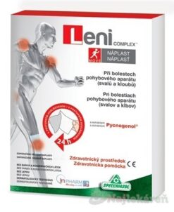 LeniCOMPLEX Náplasť pri bolesti pohybového aparátu a kĺbov 5 ks Inpharm www.bohre.sk