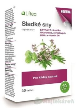Liftea Sladké sny 30 tabliet Liftea www.bohre.sk