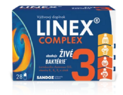 Linex COMPLEX 28 kapsúl Linex www.bohre.sk