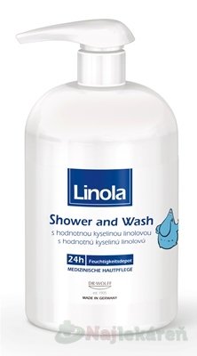 Linola Shower and Wash, 500ml Linola www.bohre.sk