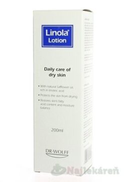 Linola telové mlieko 200 ml Linola www.bohre.sk