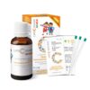 Lipo C Askor Junior sir 110 ml + testovacie prúžky 4 ks Vitamín C s lipozomálnym vstrebávaním Inpharm www.bohre.sk