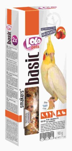 Lolo Pets Smakers Tyčinky Korela ovocie 90 g LOLOPETS www.bohre.sk
