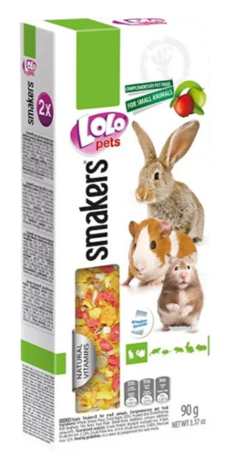 Lolopets Smakers jablečné klasy 2 x 90 g LOLOPETS www.bohre.sk