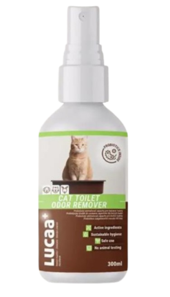 Lucaa+ Cat Toilet Odor Remover 300 ml LUCAA+ www.bohre.sk