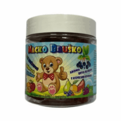 MACKO BRUŠKO Multivitamínové želatínové medvedíky 210 g Macko Bruško www.bohre.sk