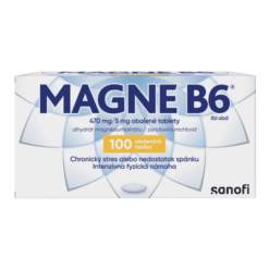 MAGNE B6 470 mg/5 mg 100 tabliet Magne B6 www.bohre.sk