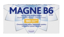 MAGNE B6 470 mg/5 mg 180 tabliet MAGNE B6 www.bohre.sk