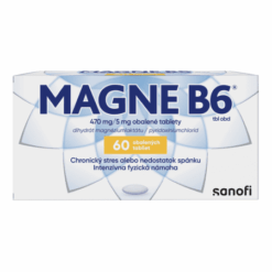 MAGNE B6 470 mg/5 mg 60 tabliet Magne B6 www.bohre.sk
