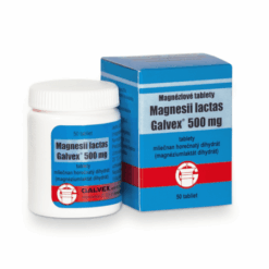 MAGNESII Lactas 500 mg 50 tabliet Galvex www.bohre.sk
