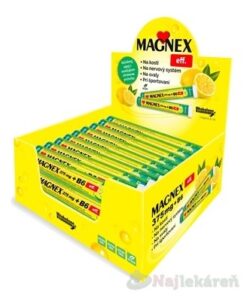 MAGNEX 375 mg + vitamín B6, šumivé tablety, 18x20 ks Vitabalans www.bohre.sk