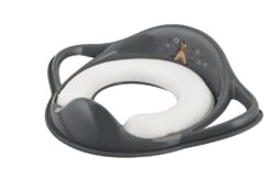 MALTEX Redukcia na WC s úchytmi mäkká Koník Minimal - steel grey MALTEX www.bohre.sk