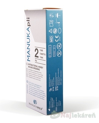 MANUKApli antibakteriálny medový gél na rany 2x15g (30g) DELTA MEDICAL www.bohre.sk