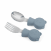 MARTONS Detský príbor lyžička a vidlička bear light blue set MARTONS www.bohre.sk