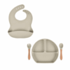 MARTONS Silikónová jedálenská sada 4-dielna light beige set MARTONS www.bohre.sk