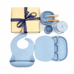 MARTONS Silikónová jedálenská sada 7-dielna light blue set MARTONS www.bohre.sk