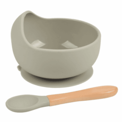 MARTONS Silikónová miska classic + lyžička beige set MARTONS www.bohre.sk