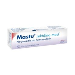 MASTU Rektálna masť s aplikátorom 30 g Mastu www.bohre.sk