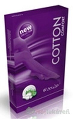 MAXIS COMFORT COTTON LÝTKOVÉ PANČUCHY veľkosť 8, normálne, bez špice, bronz 1pár MAXIS www.bohre.sk