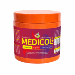 MEDICOL Plus vláknina enzýmy živé kultúry 220 kapsúl Medicol www.bohre.sk