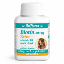 MEDPHARMA Biotín 300 µg extra vlasy