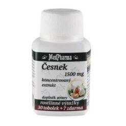 MEDPHARMA Cesnak 1500 mg 30 + 7 kapsúl ZADARMO MedPharma www.bohre.sk