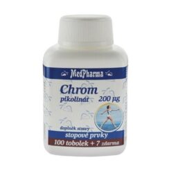 MEDPHARMA Chróm 200 µg 100 + 7 tabliet ZADARMO MedPharma www.bohre.sk