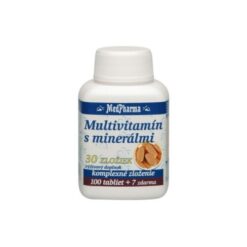 MEDPHARMA Multivitamín s minerálmi 30 zložiek 100 + 7 tabliet ZADARMO MedPharma www.bohre.sk