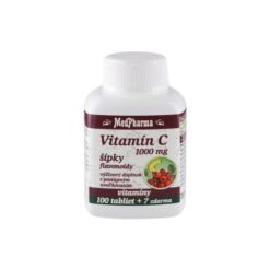 MEDPHARMA Vitamín C 1000 mg so šípkami 100 + 7 tabliet ZADARMO MedPharma www.bohre.sk