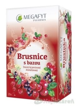 MEGAFYT Brusnice s bazou ovocný čaj 20x2g (40g) Megafyt Pharma www.bohre.sk
