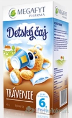 MEGAFYT Detský čaj TRÁVENIE, 20x2 g Megafyt Pharma www.bohre.sk