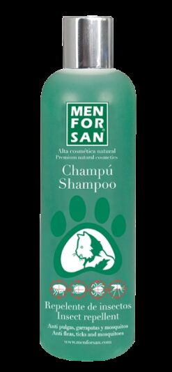 MEN FOR SAN antiparazitný šampón s citronellou pre mačky 300 ml MEN FOR SAN www.bohre.sk